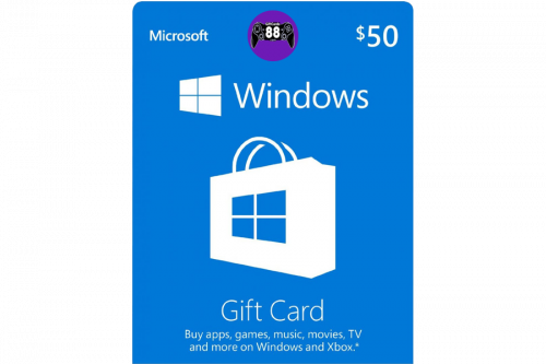 Windows Store 50 USD